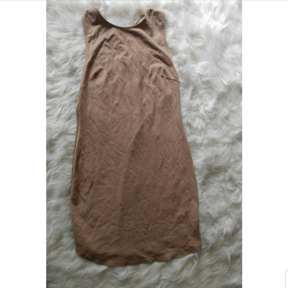 Windsor Taupe Bodycon Dress - Picture 6 of 8